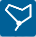A blue square with white outline

Description automatically generated